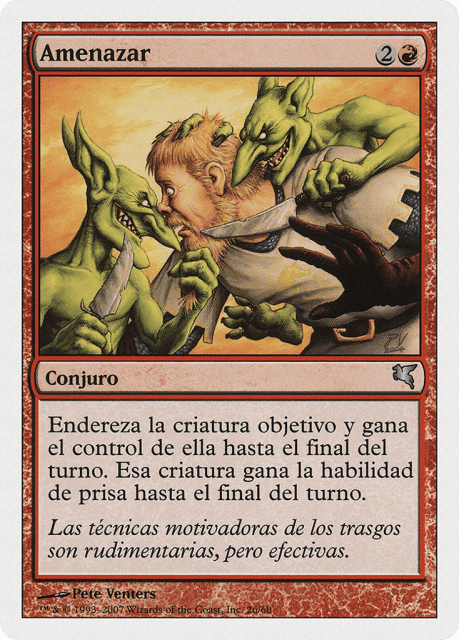 Threaten (I26) — Salvat 2005