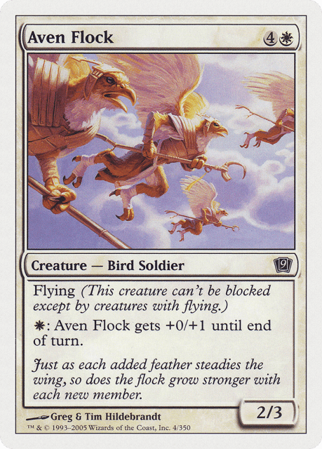 Aven Flock (4) — Ninth Edition