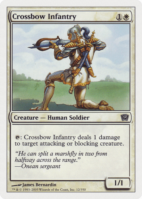 Crossbow Infantry (12) — Ninth Edition