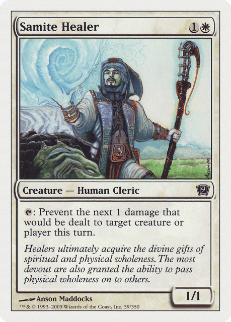 Samite Healer (39) — Ninth Edition