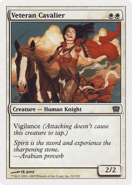 Veteran Cavalier (52) — Ninth Edition