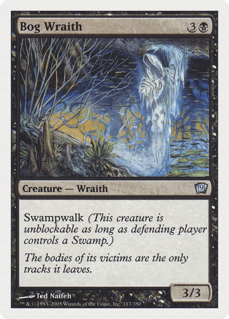 Bog Wraith (117) — Ninth Edition