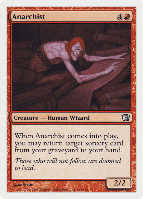 Anarchist (173) — Ninth Edition