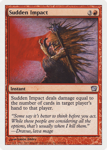 Sudden Impact (222) — Ninth Edition