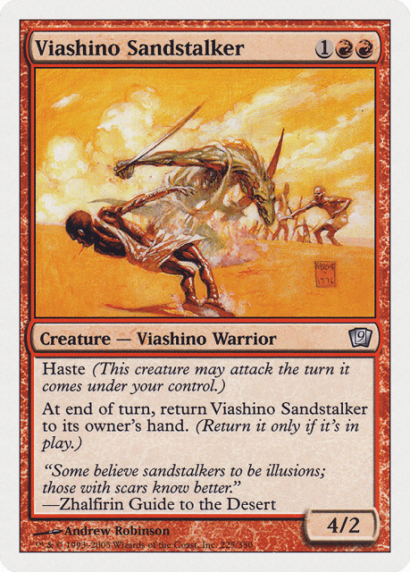 Viashino Sandstalker (225) — Ninth Edition