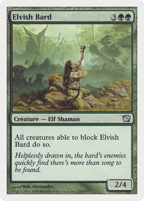 Elvish Bard (236) — Ninth Edition