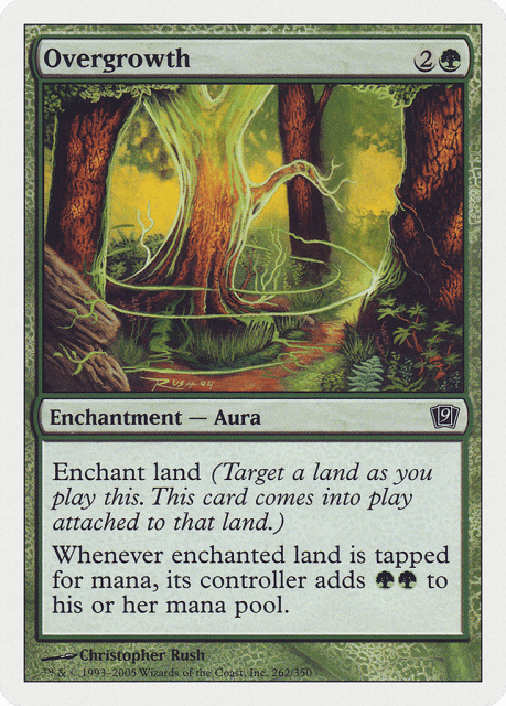 Overgrowth (262) — Ninth Edition