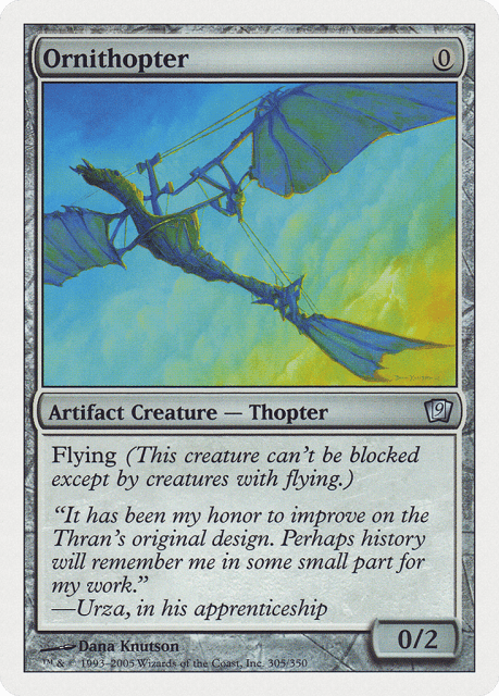 Ornithopter (305) — Ninth Edition