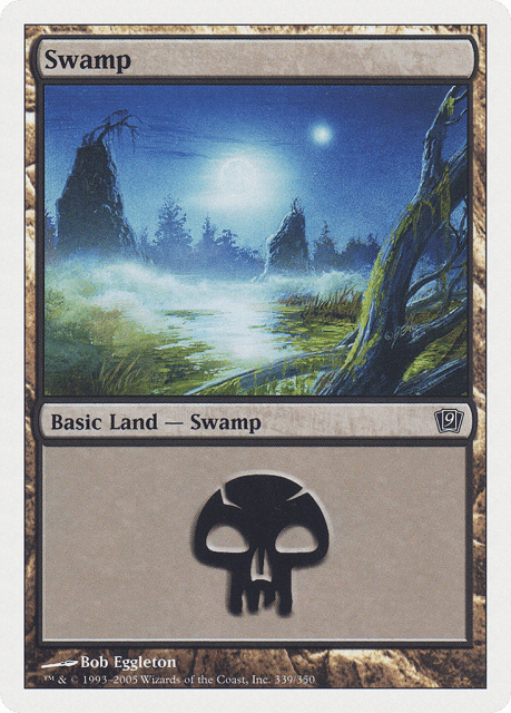 Swamp (339) — Ninth Edition