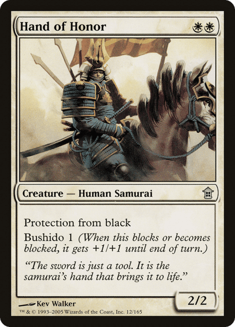 Hand of Honor (12) — Saviors of Kamigawa