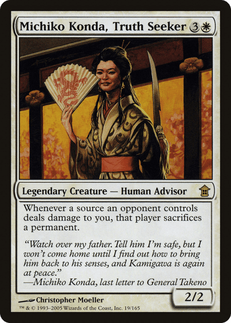 Michiko Konda, Truth Seeker (19) — Saviors of Kamigawa