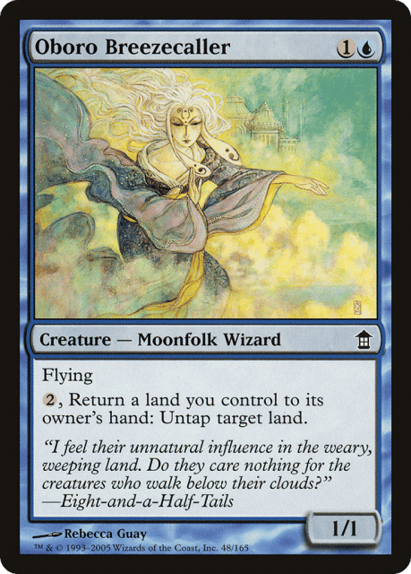 Oboro Breezecaller (48) — Saviors of Kamigawa