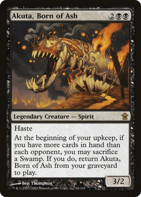 Akuta, Born of Ash (61) — Saviors of Kamigawa