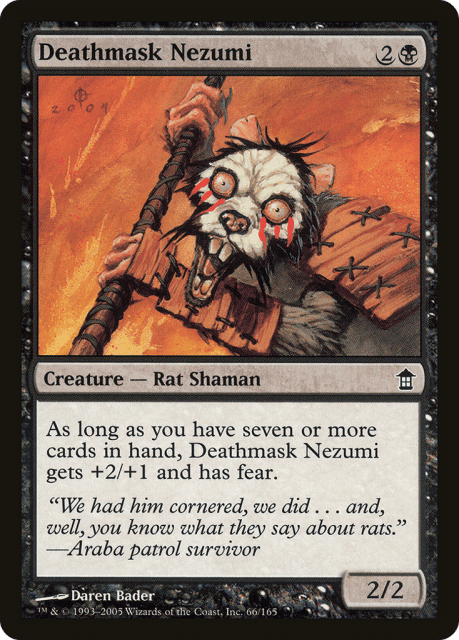 Deathmask Nezumi (66) β Saviors of Kamigawa