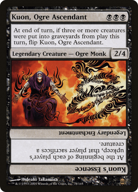 Kuon, Ogre Ascendant // Kuon's Essence (78) — Saviors of Kamigawa