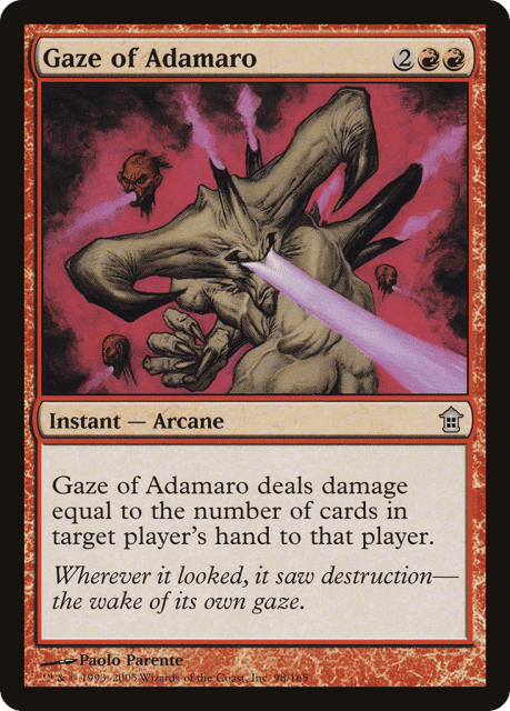 Gaze of Adamaro (98) — Saviors of Kamigawa