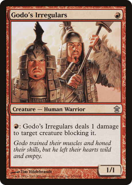 Godo's Irregulars (101) — Saviors of Kamigawa