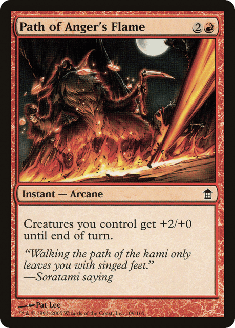 Path of Anger's Flame (109) — Saviors of Kamigawa