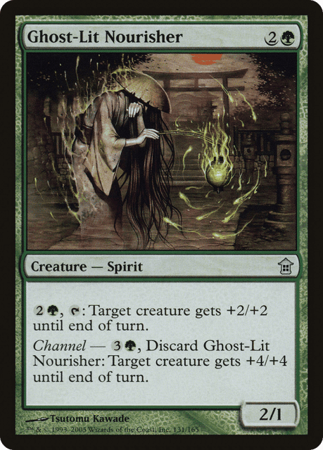Ghost-Lit Nourisher (131) — Saviors of Kamigawa