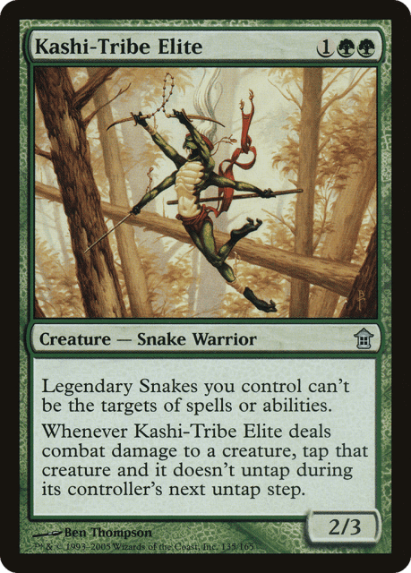 Kashi-Tribe Elite (135) — Saviors of Kamigawa