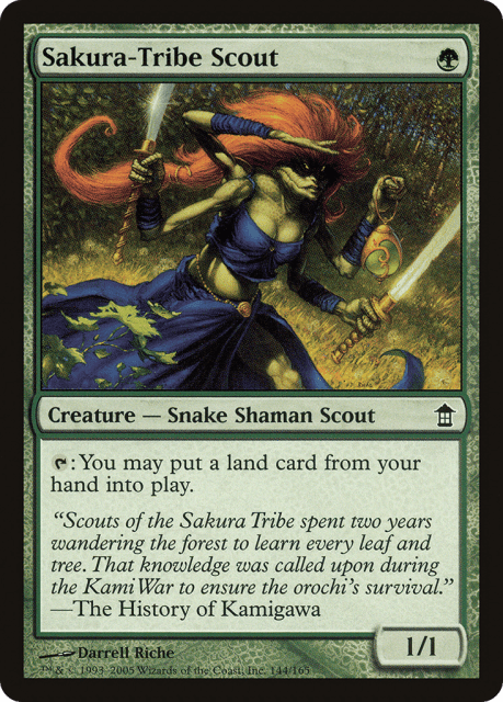 Sakura-Tribe Scout (144) — Saviors of Kamigawa
