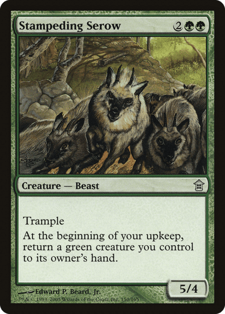 Stampeding Serow (150) — Saviors of Kamigawa