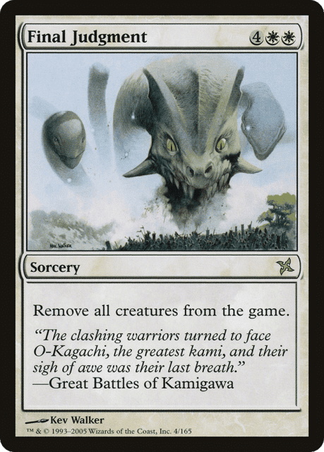 Final Judgment (4) — Betrayers of Kamigawa