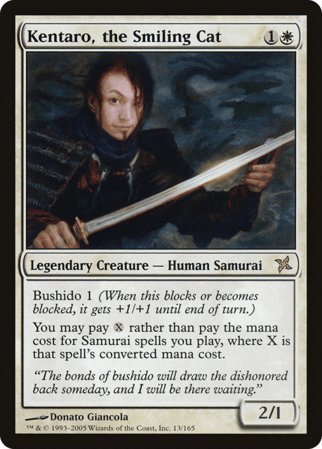 Kentaro, the Smiling Cat (13) — Betrayers of Kamigawa