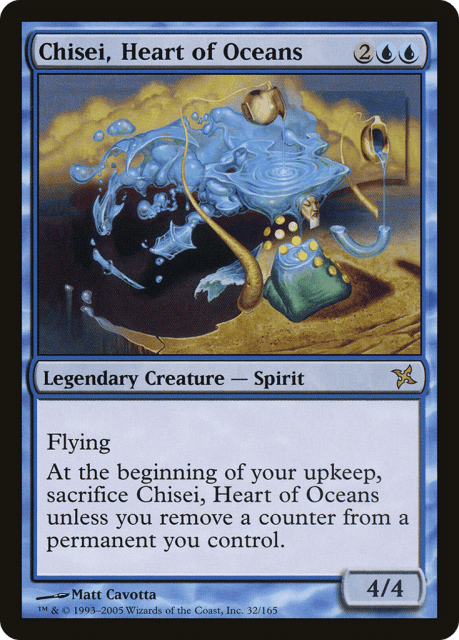 Chisei, Heart of Oceans (32) — Betrayers of Kamigawa