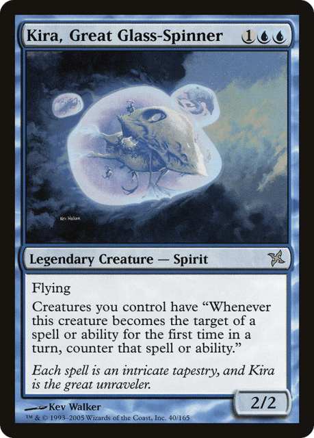 Kira, Great Glass-Spinner (40) — Betrayers of Kamigawa