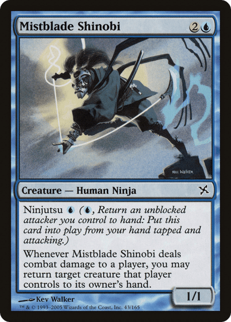 Mistblade Shinobi (43) — Betrayers of Kamigawa