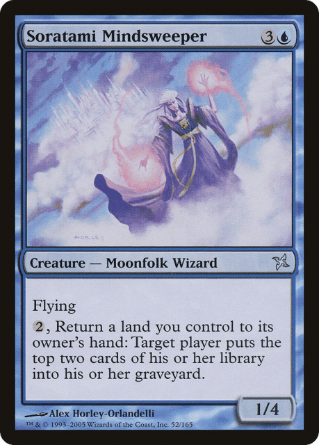 Soratami Mindsweeper (52) — Betrayers of Kamigawa