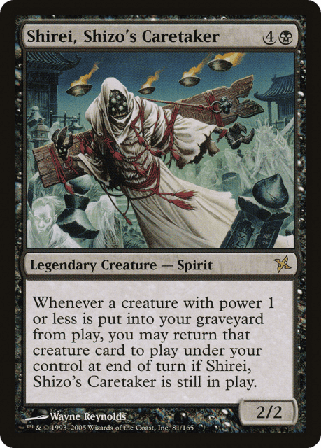 Shirei, Shizo's Caretaker (81) — Betrayers of Kamigawa