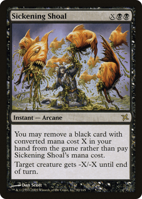 Sickening Shoal (82) — Betrayers of Kamigawa