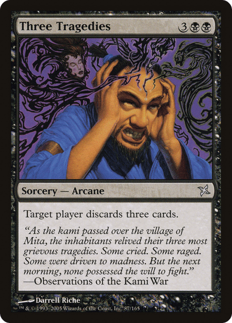 Three Tragedies (87) — Betrayers of Kamigawa