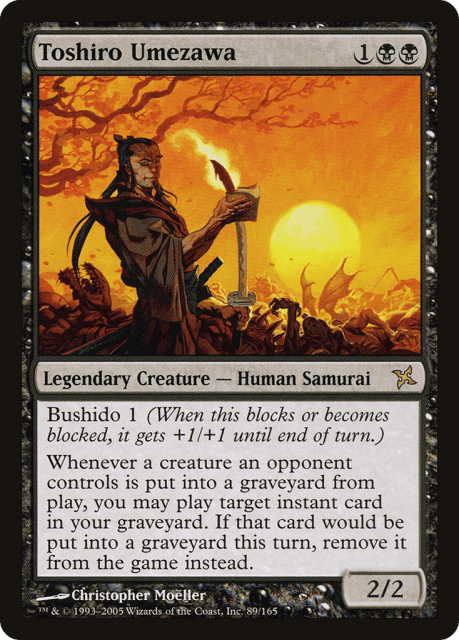 Toshiro Umezawa (89) — Betrayers of Kamigawa