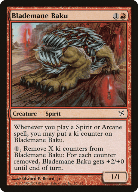 Blademane Baku (95) — Betrayers of Kamigawa