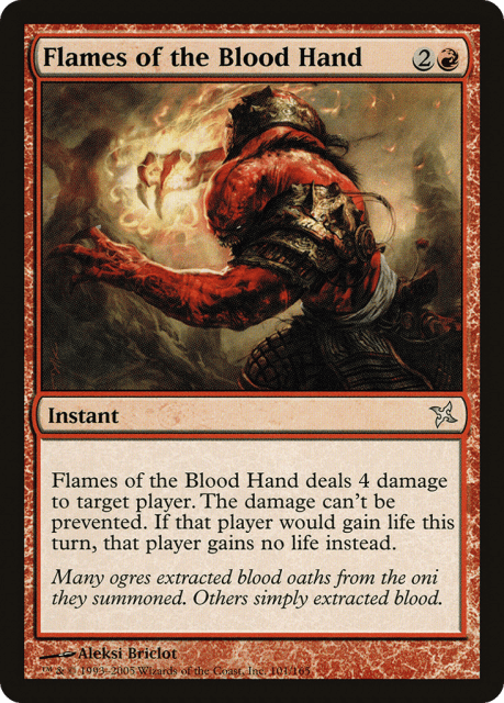 Flames of the Blood Hand (101) — Betrayers of Kamigawa