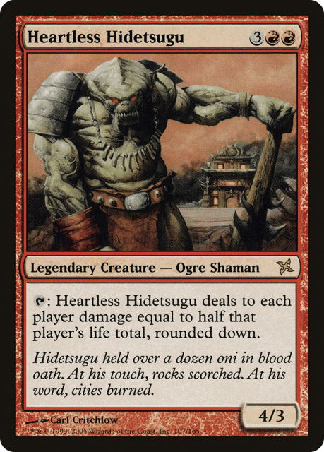 Heartless Hidetsugu (107) — Betrayers of Kamigawa