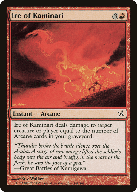 Ire of Kaminari (109) — Betrayers of Kamigawa