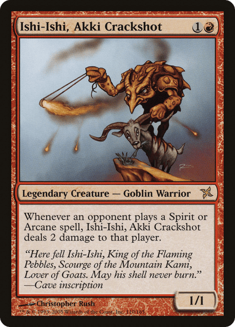 Ishi-Ishi, Akki Crackshot (110) — Betrayers of Kamigawa