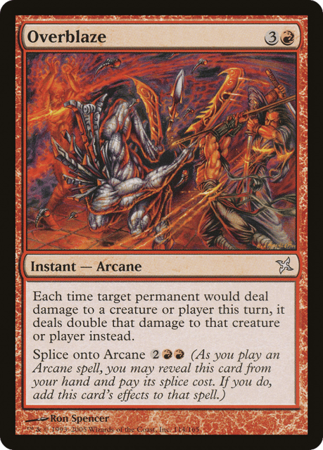 Overblaze (114) — Betrayers of Kamigawa