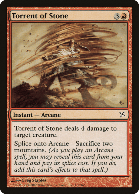 Torrent of Stone (119) — Betrayers of Kamigawa
