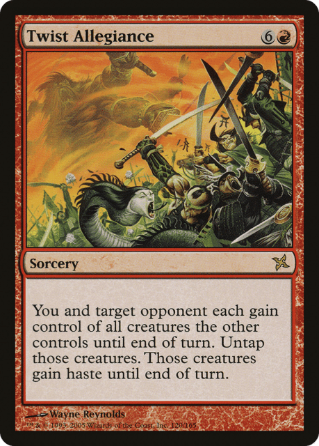 Twist Allegiance (120) — Betrayers of Kamigawa