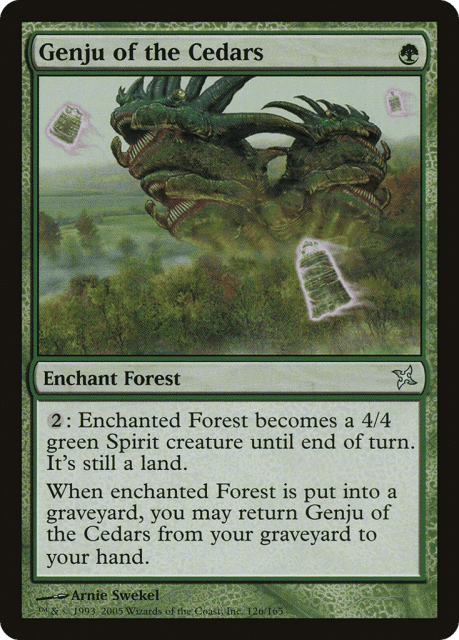 Genju of the Cedars (126) — Betrayers of Kamigawa