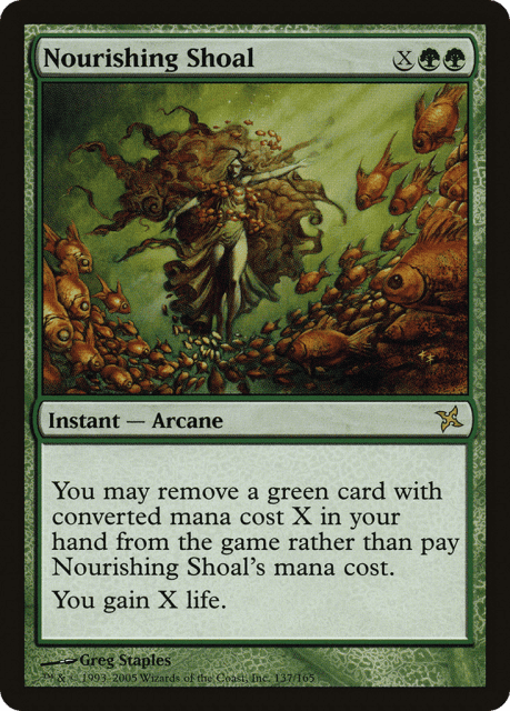 Nourishing Shoal (137) — Betrayers of Kamigawa
