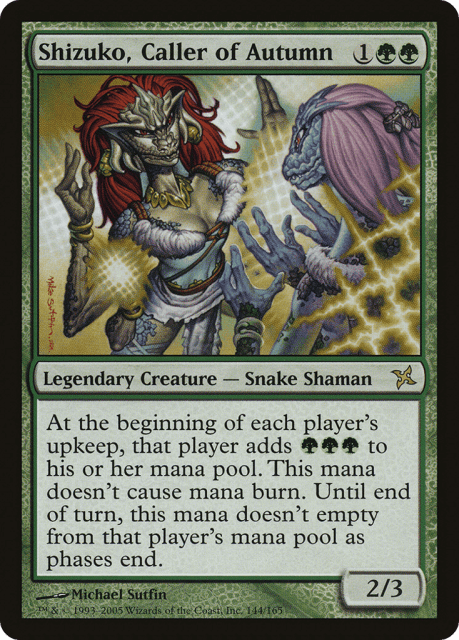 Shizuko, Caller of Autumn (144) — Betrayers of Kamigawa