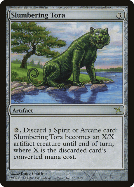 Slumbering Tora (161) — Betrayers of Kamigawa