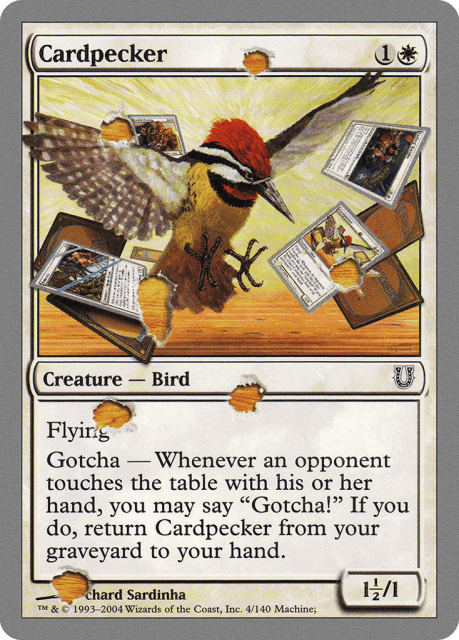 Cardpecker (4) — Unhinged