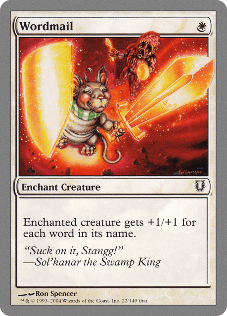 Wordmail (22) — Unhinged
